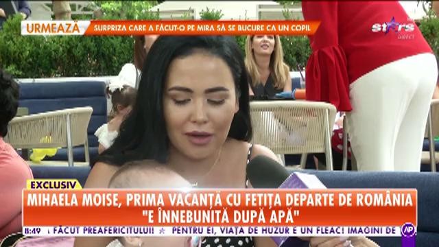 Mihaela Moise, prima vacanță cu fetiță departe de Rom&acirc;nia