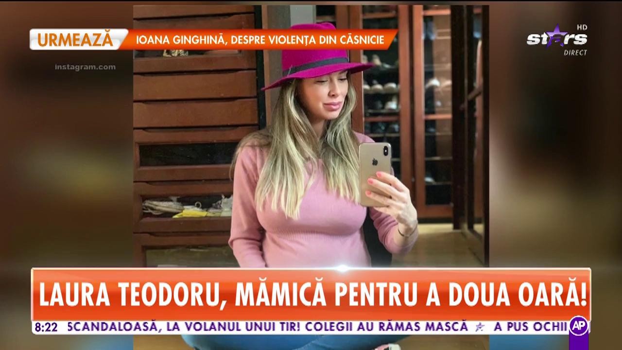 Star Matinal. Laura Teodoru, mămică pentru a doua oară! Frumoasa prezentatoare tv a născut &icirc;n mare secret
