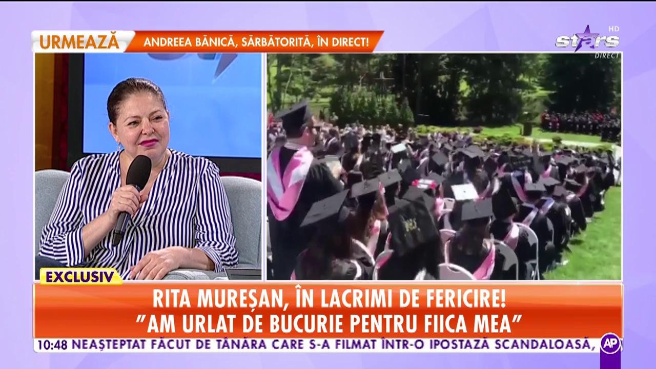 Star Matinal. Rita Mureșan, lacrimi de fericire! Fiica sa i-a făcut cea mai frumoasă surpriză
