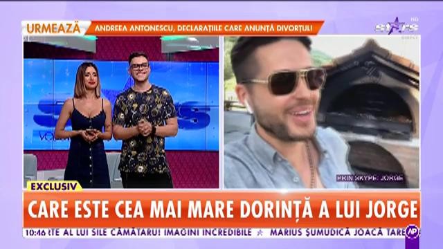 Star Matinal. La mulți ani, Jorge! Cum petrece artistul de ziua lui de naștere