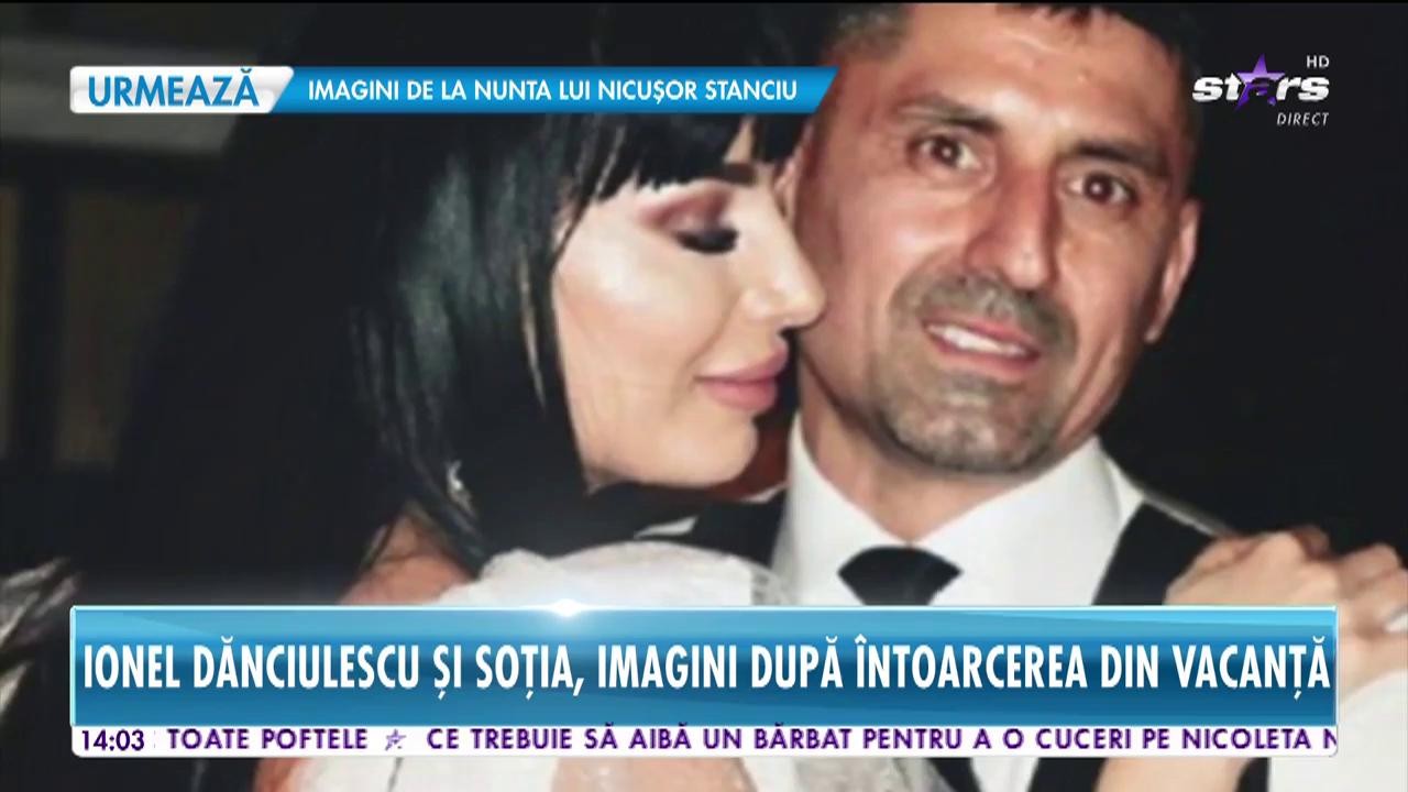 Ionel Dănciulescu şi soţia, imagini după &icirc;ntoarcerea din vacanţă. Au fost la un pas de divorţ, acum sunt de nedespărţit