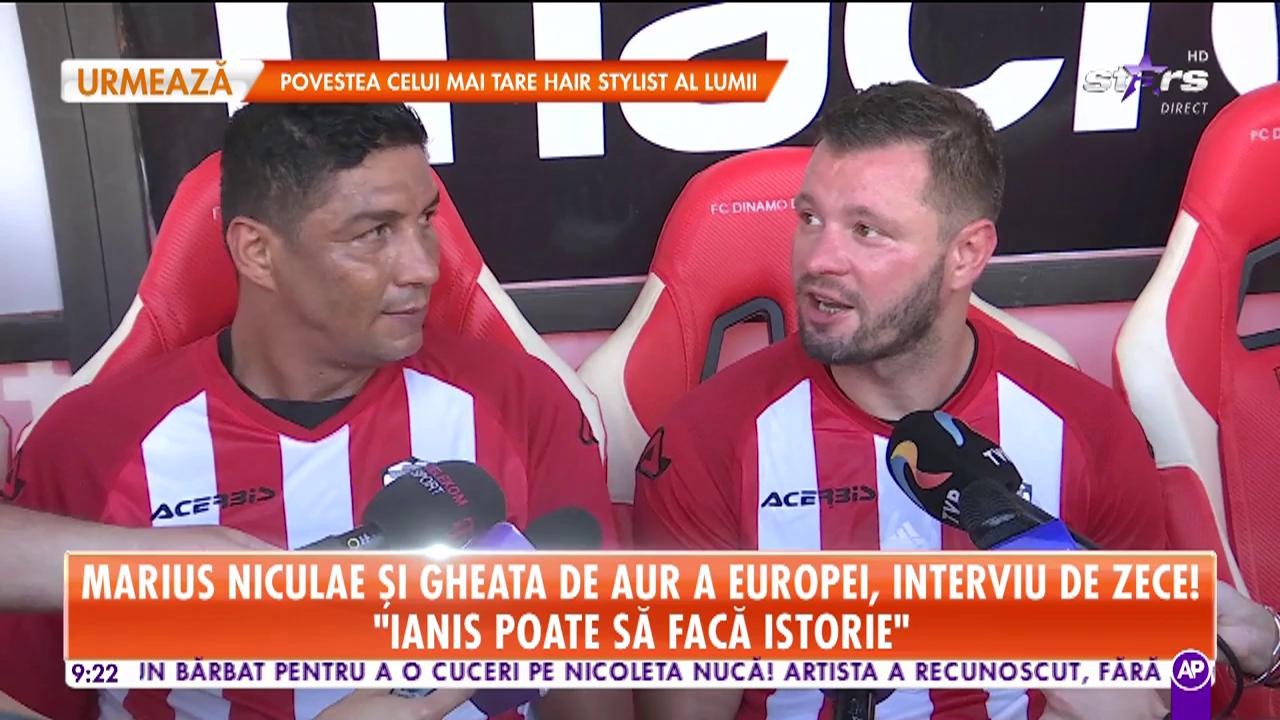Marius Niculae și Gheata de Aur a Europei, interviu de 10: Este important ca echipa Rom&acirc;niei să răm&acirc;nă pe aceeași linie