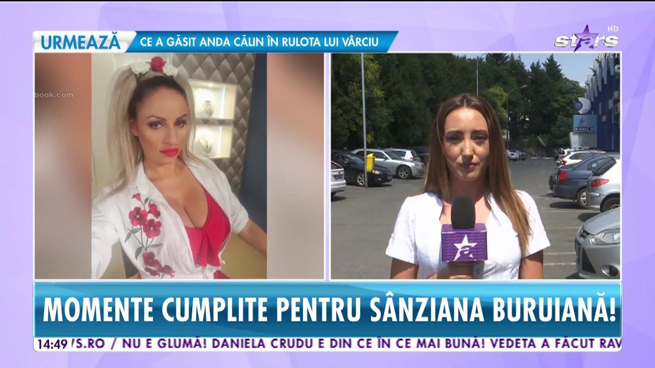 Momente cumplite pentru S&acirc;nziana Buruiană! Tatăl ei a fost dus de urgenţă la spital