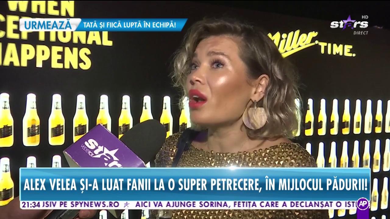 Răi da Buni. Alex Velea și-a luat fanii la o super petrecere în mijlocul pădurii