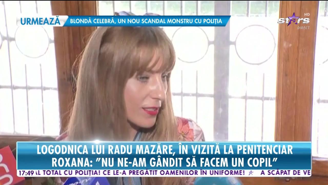 Logodnica lui Radu Mazăre, &icirc;n vizită la penitenciar
