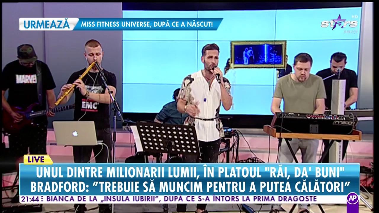 Randi cântă live la Răi da Buni melodia Inimi