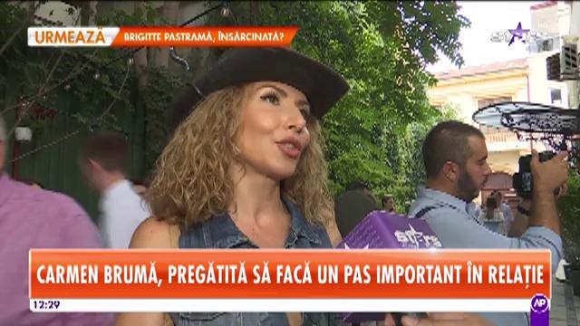 Carmen Brumă, pregătită să facă un pas important &icirc;n relație