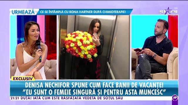 Denisa Nechifor spune cum face banii pe vacanţe! "Sunt o femeie singură şi pentru asta muncesc"