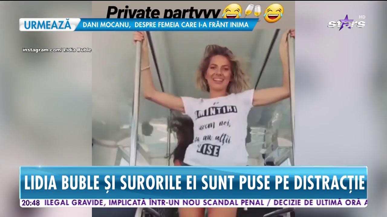 Ce se &icirc;nt&acirc;mplă &icirc;n Maldive, răm&acirc;ne &icirc;n Maldive! Lidia Buble şi surorile ei sunt puse pe distracţie!