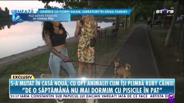 Ruby s-a mutat în casă nouă cu opt animale şi a luat permisul de conducere!