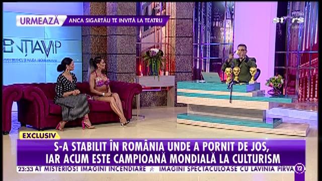 O olteancă i-a &icirc;nnebunit pe americani! Lara Popa, de la ospătar, la campioană mondială la culturism!