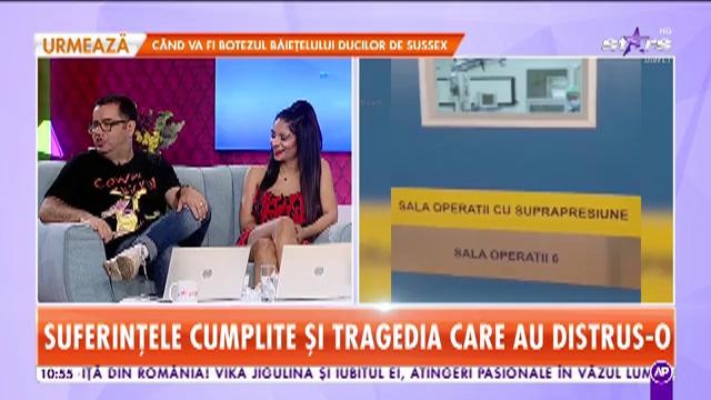 Star Matinal. Ce i s-a &icirc;nt&acirc;mplat Adrianei Bahmuţeanu &icirc;n timpul operației