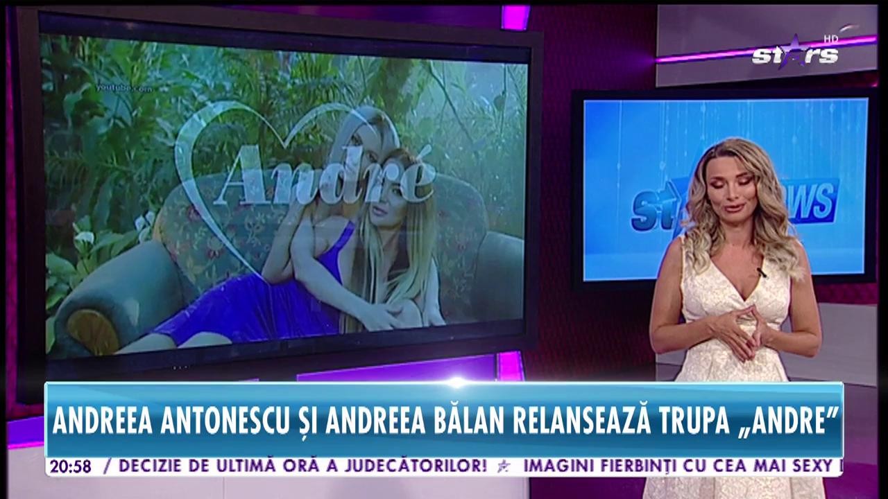Reunire istorică, &icirc;n muzica din Rom&acirc;nia! Andreea Bălan şi Andreea Antonescu au decis să revină sub titulatura Andre