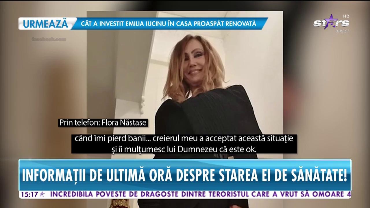 Star Magazin. Flora Năstase, de urgenţă la spital: După operație am pl&acirc;ns de emoție și de fericire