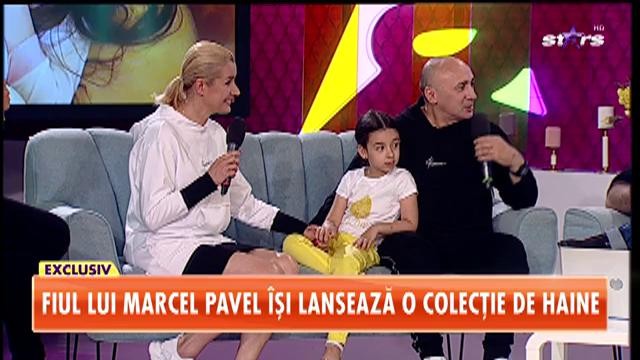 Star Matinal. Marcel Pavel, apariție rară cu soția și copiii. Fiul artistului &icirc;și lansează propria colecție de haine