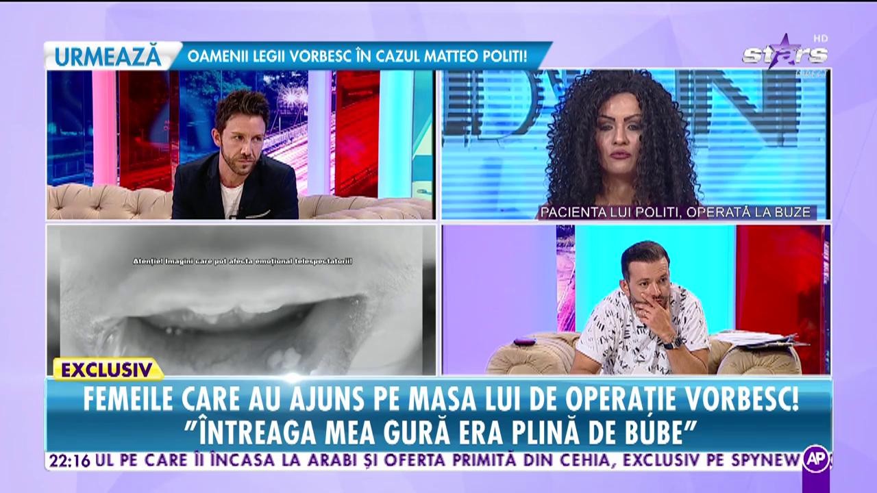 Femeile care au ajuns pe masa de operaţie a chirurgului fals vorbesc! Matteo Politi, faţă în faţă cu o pacientă mutilată!