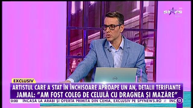 Artistul care a stat &icirc;n &icirc;nchisoare aproape un an, detalii terifiante. Jamal: "M-au luat mascaţii. Am fost coleg de celulă cu Dragnea şi Mazăre"