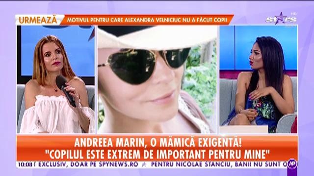 Star Matinal. Andreea Marin, o mamă exigentă! Vedeta vrea ca Violeta să &icirc;nvețe din greșelile ei