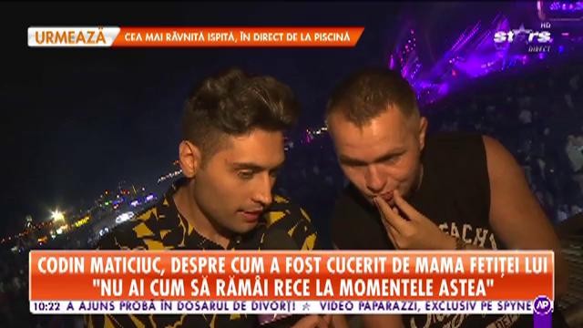 Star Matinal. Codin Maticiuc, despre cum a fost cucerit de mama fetiței lui