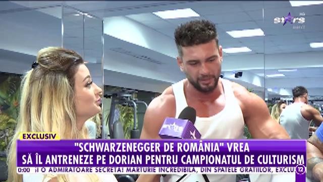 Dorian Popa trage din greu la sala de forţă &icirc;nainte de debutul &icirc;n serialul "Sacrificiul"