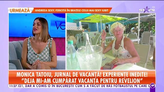 Star Matinal. C&acirc;t scoate Monica Tatoiu din buzunar pentru o vacanță: Deja mi-am cumpărat vacanța pentru Revelion