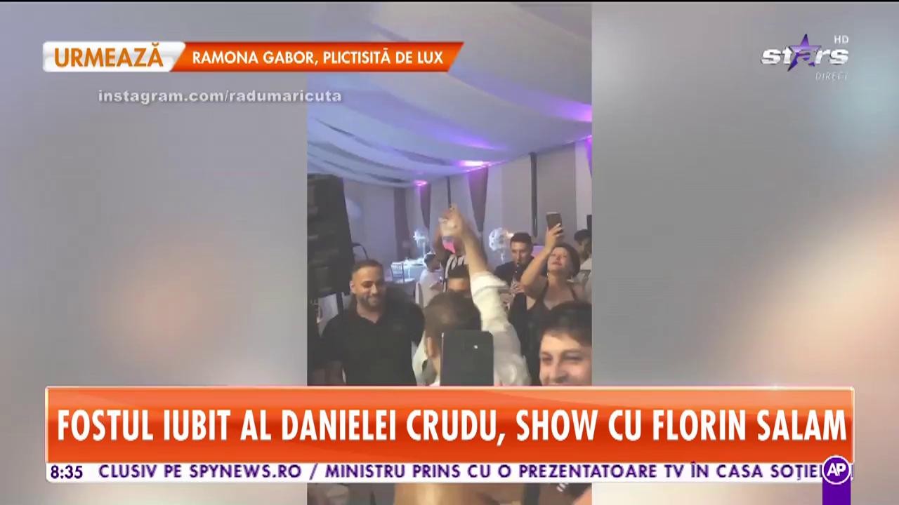 Star Matinal. Radu Maricuța, fostul iubit al Danielei Crudu, a petrecut pe ritmurile lui Florin Salam p&acirc;nă dimineaţa