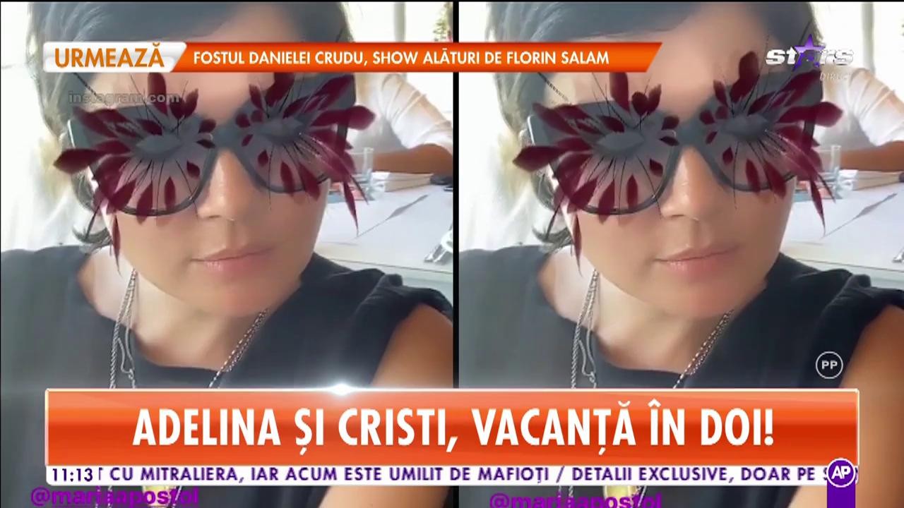 Star Matinal. Adelina și Cristi Chivu, vacanță de lux &icirc;n Grecia