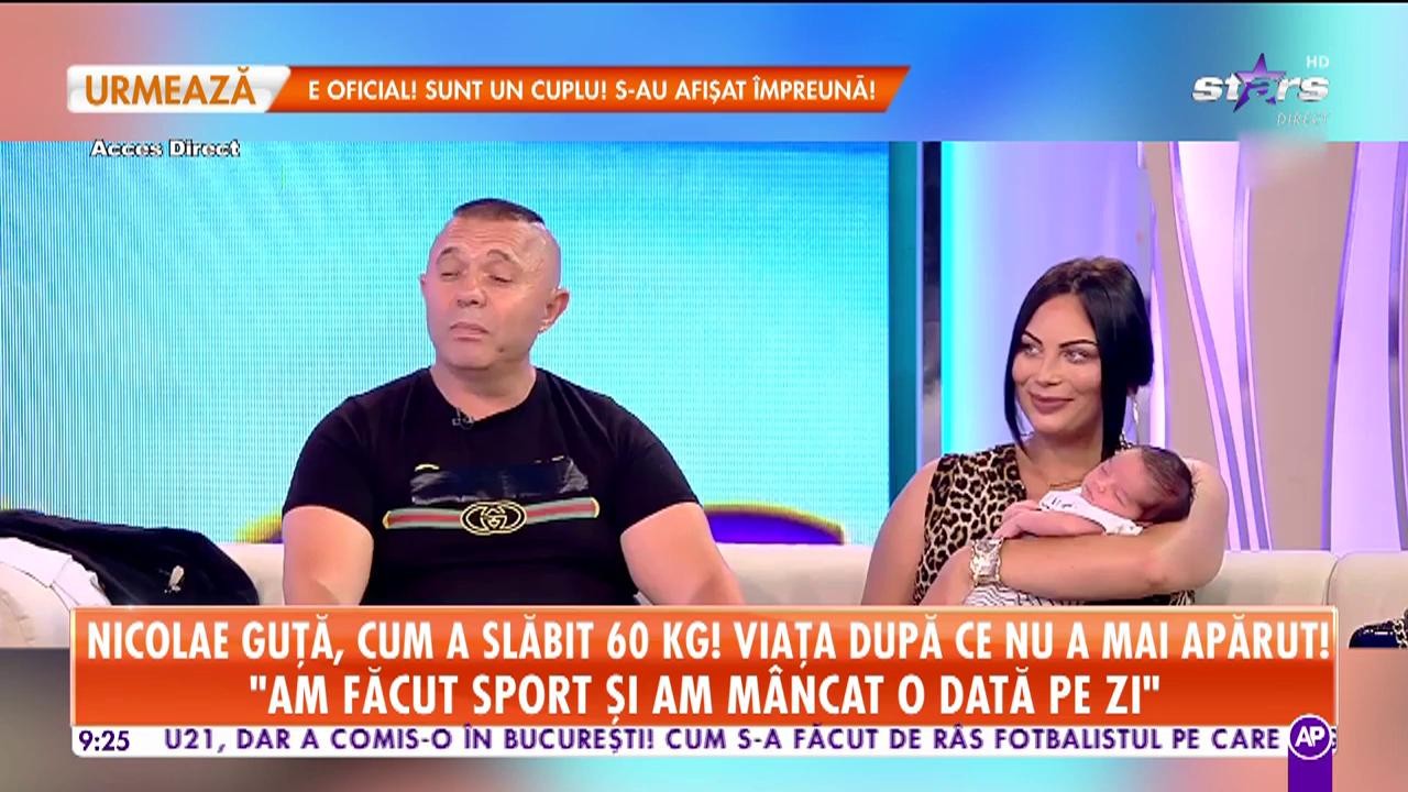 Star Matinal. Cum a reuşit Nicolae Guţă să slăbească 60 de kilograme: Am făcut sport și am m&acirc;ncat o dată pe zi