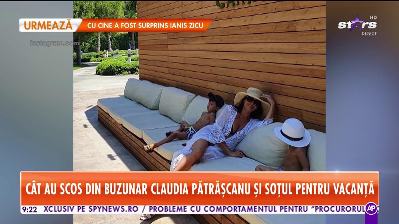Claudia Pătrășcanu, vacanță de lux cu familia &icirc;n Turcia