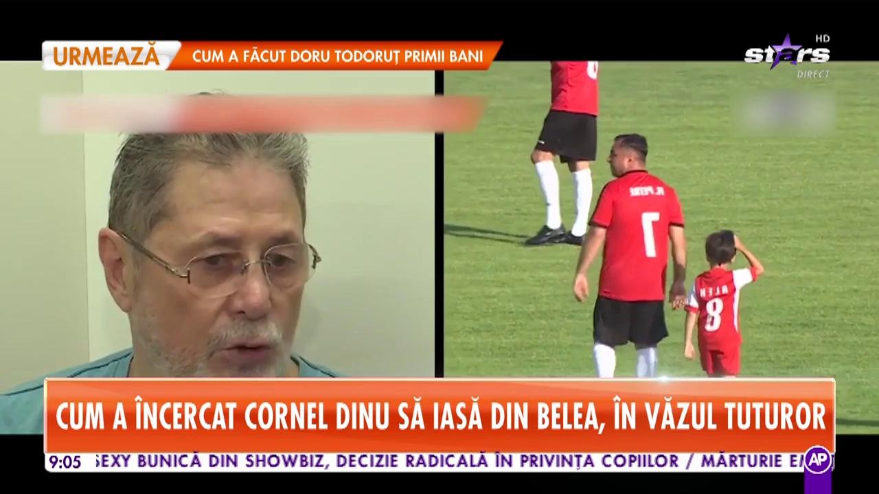 Cornel Dinu, protagonistul unui gest uluitor, chiar &icirc;n văzul lumii