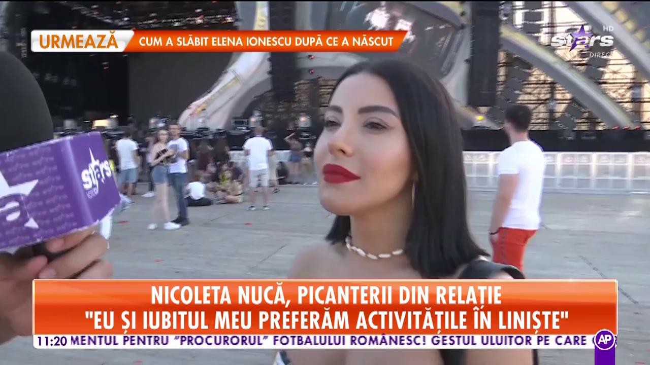 Nicoleta Nucă, picanterii din relație: Preferăm activitățile &icirc;n liniște