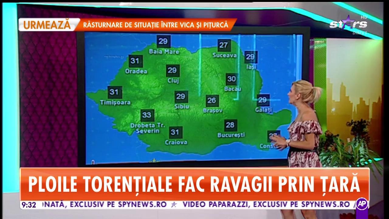 Prima zi din weekend anunţă o vreme frumoasă, dar capricioasă! Maximele vor fi de 33 de grade Celsius