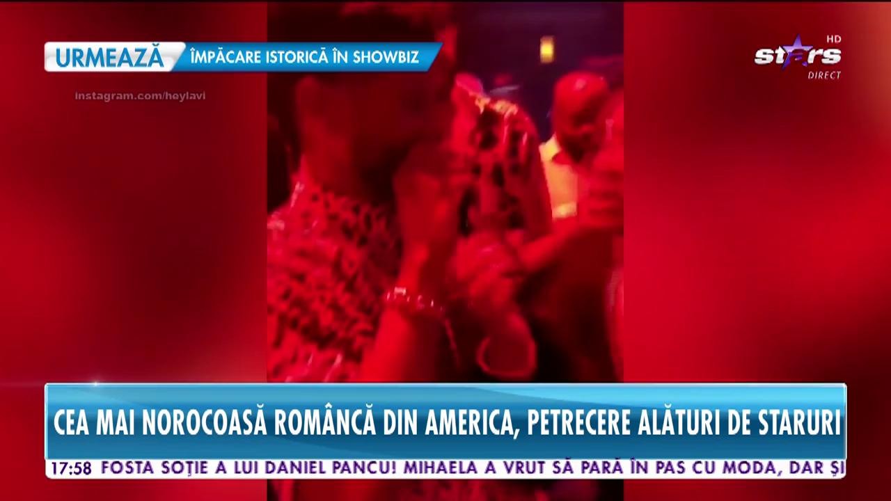 Star News. Lavinia Postolache, cea mai norocoasă rom&acirc;ncă din America, petrecere alături de staruri