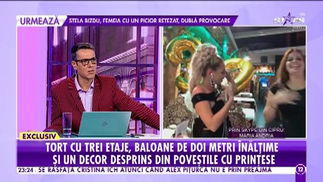 Agenţia VIP. Vedeta care a mințit &icirc;n legătură cu v&acirc;rsta ei. Maria Andria: Am făcut din 28, 30 de ani