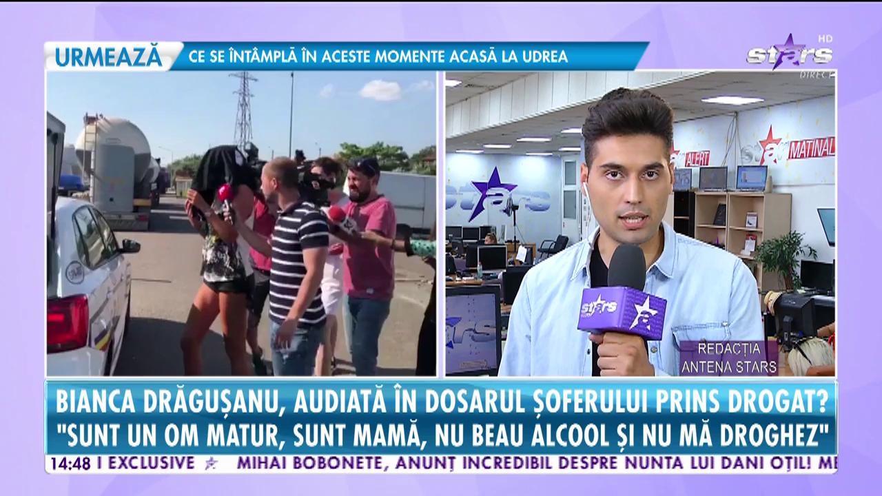 Ce se &icirc;nt&acirc;mplă cu Bianca Drăguşanu după ce poliţiştii antidrog au prins-o &icirc;n maşina unui şofer care consumase droguri