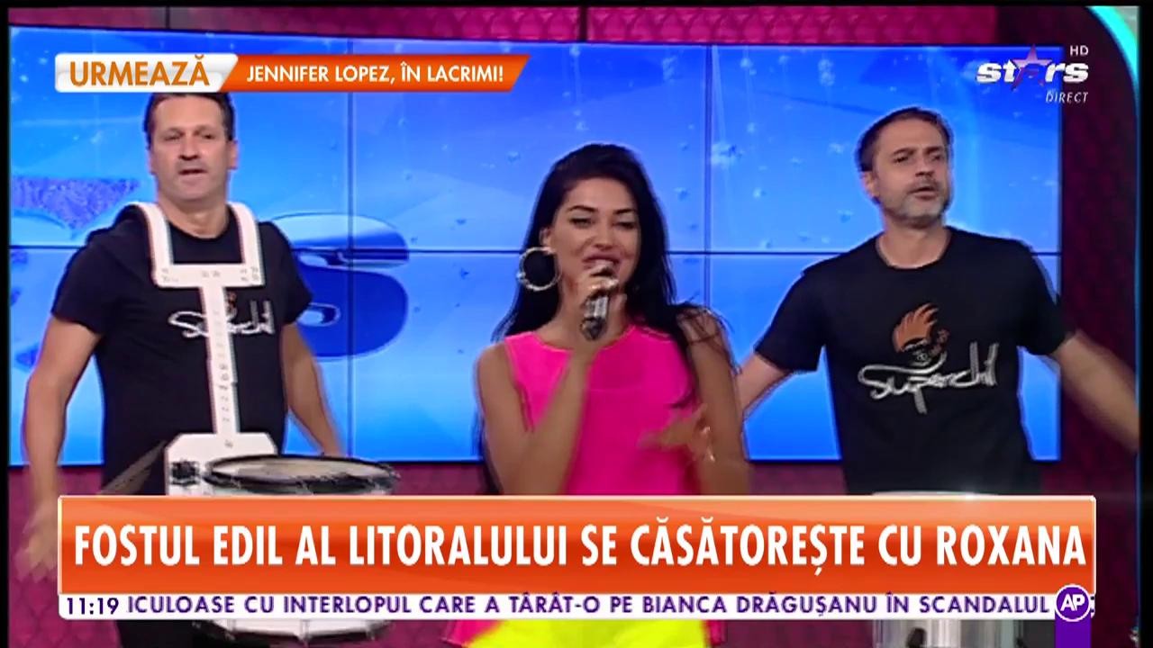 Elena Ionescu c&acirc;ntă, la Star Matinal, melodia Sube el volumen