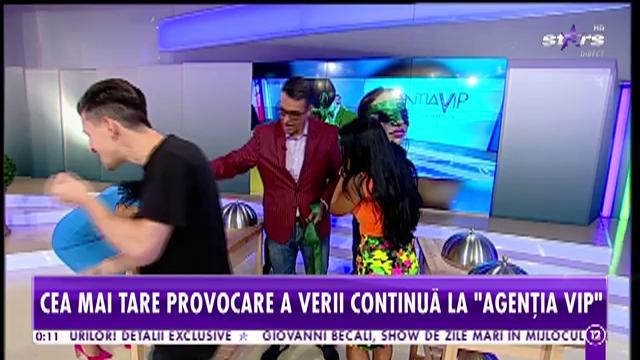 Agenţia VIP. Elena Ionescu şi băieţii de la Super Chill, victimele degustării pe nevăzute