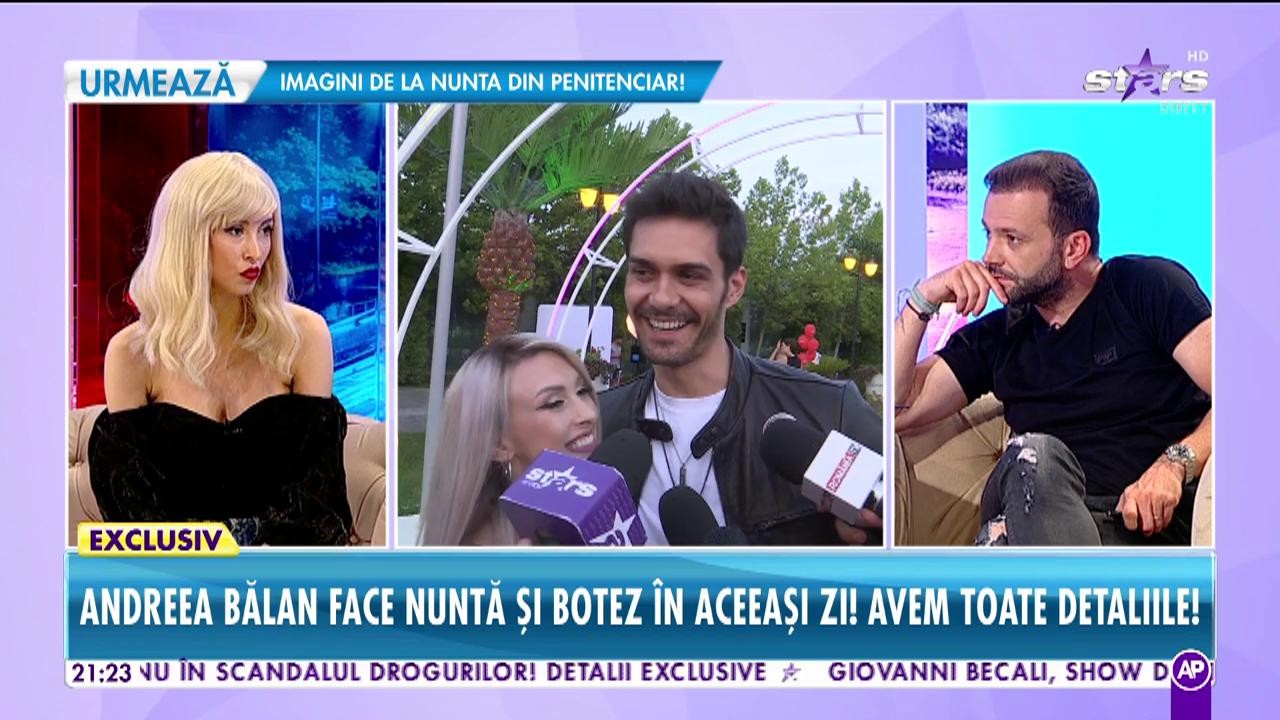 Răi da buni. Andreea Bălan face nuntă și botez în aceeași zi: Am fost în moarte clinică și mi-am dat seama că nu sunt căsătorită cu George