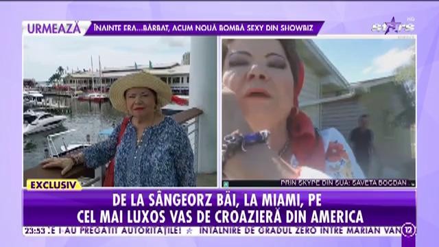 Saveta Bogdan, de la S&acirc;ngeorz Băi, la Miami, pe cel mai luxos vas de croazieră din America