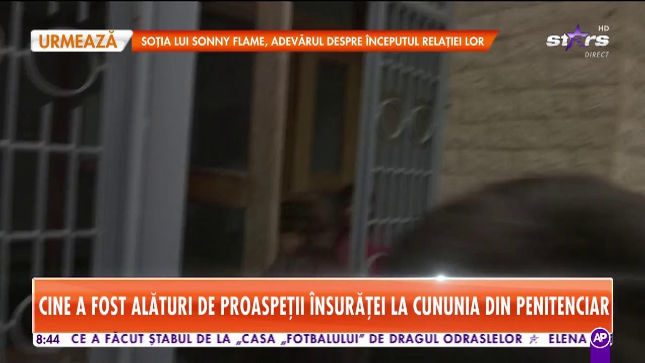 Star Matinal. Imagini exclusive de la nunta lui Radu Mazăre. Fostul edil s-a căsătorit cu aleasa inimii lui, la vorbitorul penitenciarului