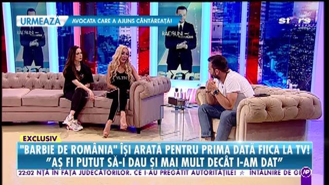 Răi da buni. Femeia de afaceri supranumită Barbie de România își arată pentru prima dată fiica la TV