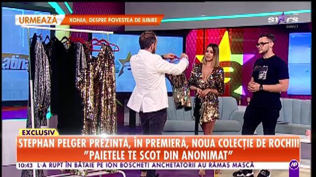 Star Matinal. Stephan Pelger &icirc;şi prezintă, &icirc;n direct, noua colecţie de rochii!