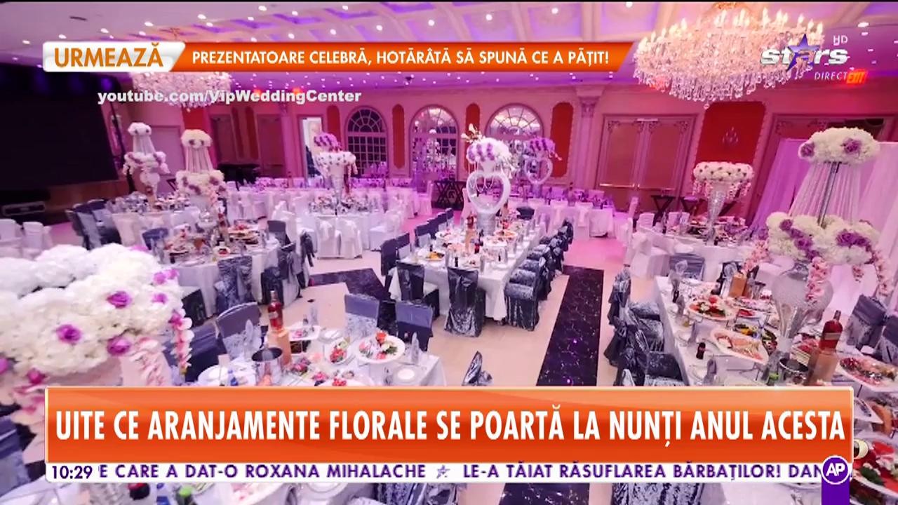 Star Matinal. Ce aranjamente florale se poartă la nunți anul acesta