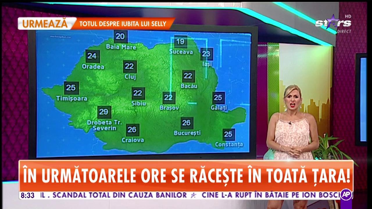 Star Matinal. Meteo 12 iulie 2019. Alertă de vremea rea &icirc;n toată țara. Un ciclon va lovi Rom&acirc;nia