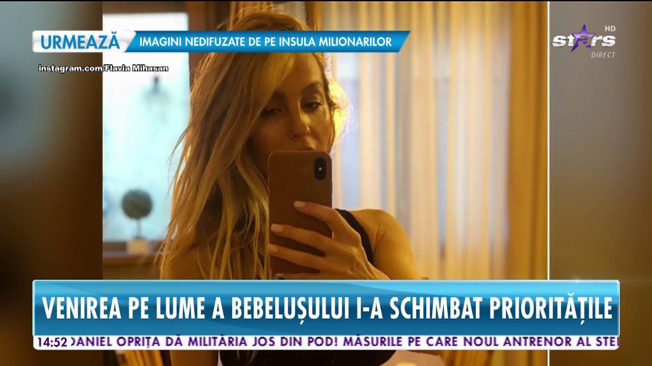 Star News. Ce viață duce Flavia Mihășan de c&acirc;nd a devenit mămică