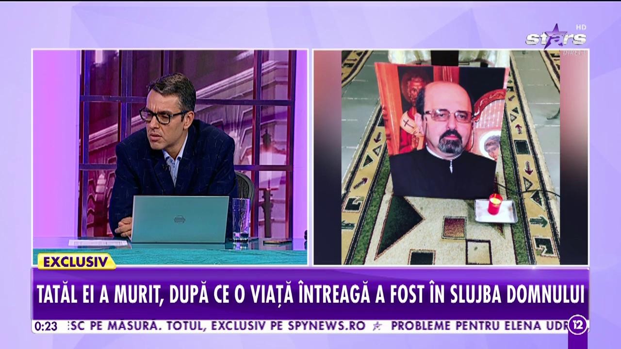 Agenția VIP. Iulia Dumitrache, prima apariție la TV de la moartea tatălui ei: Nu am putut să-mi iau adio de la el pentru că nu am vrut să-l demoralizez