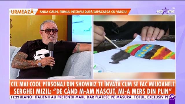 Star Matinal. Serghei Mizil &icirc;și pune pe tavă toată secretele: Nu am fost niciodată romantic