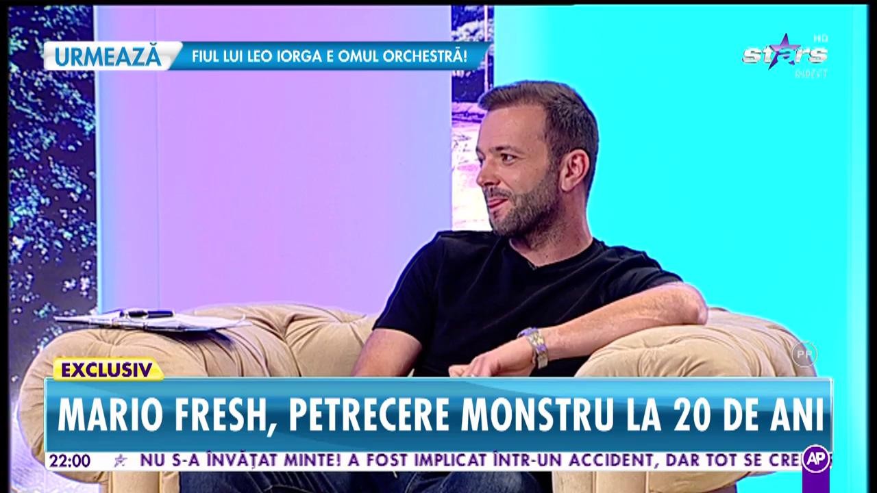 Mario Fresh, petrecere monstru la 20 de ani! "Am vrut să fac ceva special, pentru că schimb prefixul"