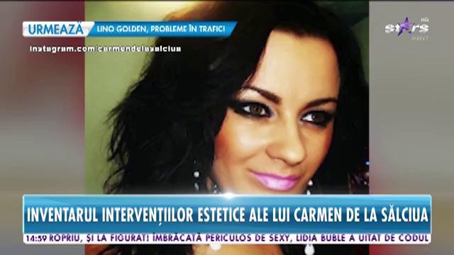 Star News. La c&acirc;te intervenții estetice a apelat Carmen de la Sălciua pentru a arăta așa