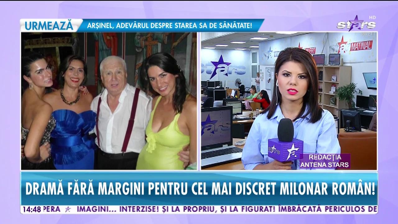 Star News. Dramă fără margini pentru cel mai discret milonar rom&acirc;n! Ce se &icirc;nt&acirc;mplă &icirc;n familia lui Cornel Tăbăcaru